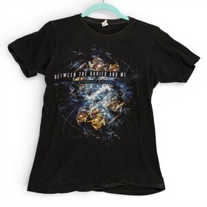 Between The Buried And Me T-Shirt Unisex S Black Parallax 2011 Tour Band Tee